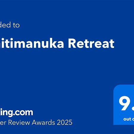 Whitimanuka Retreat Βίλα Martinborough Εξωτερικό φωτογραφία